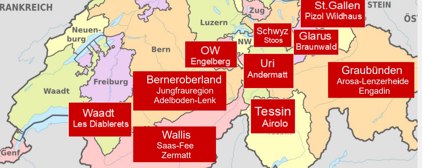 skigebiete schweiz karte