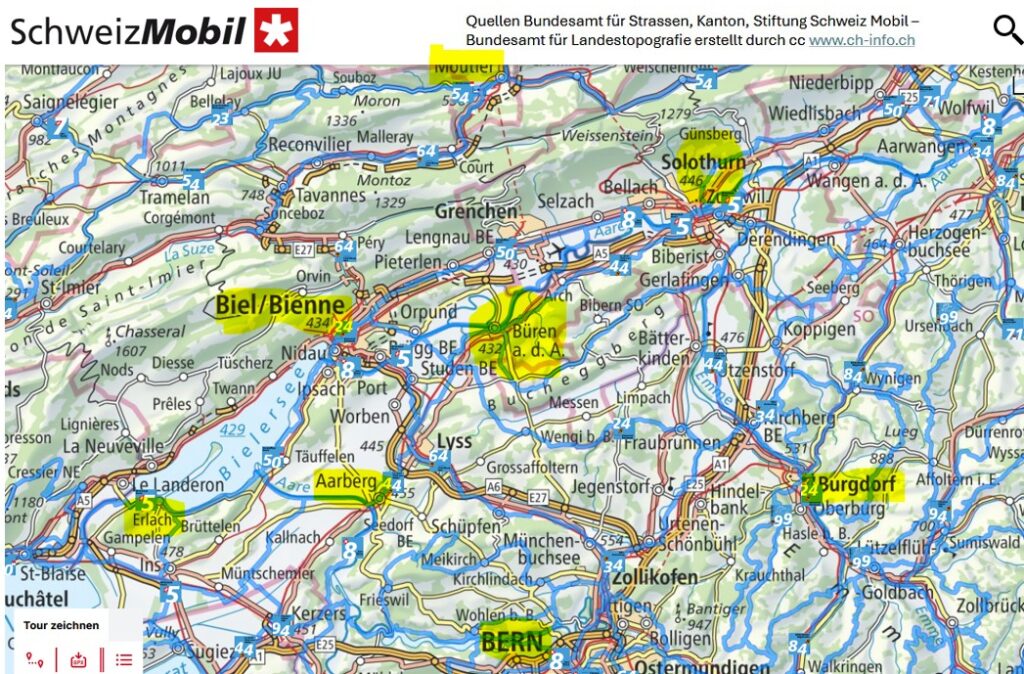 veloferien mittelland