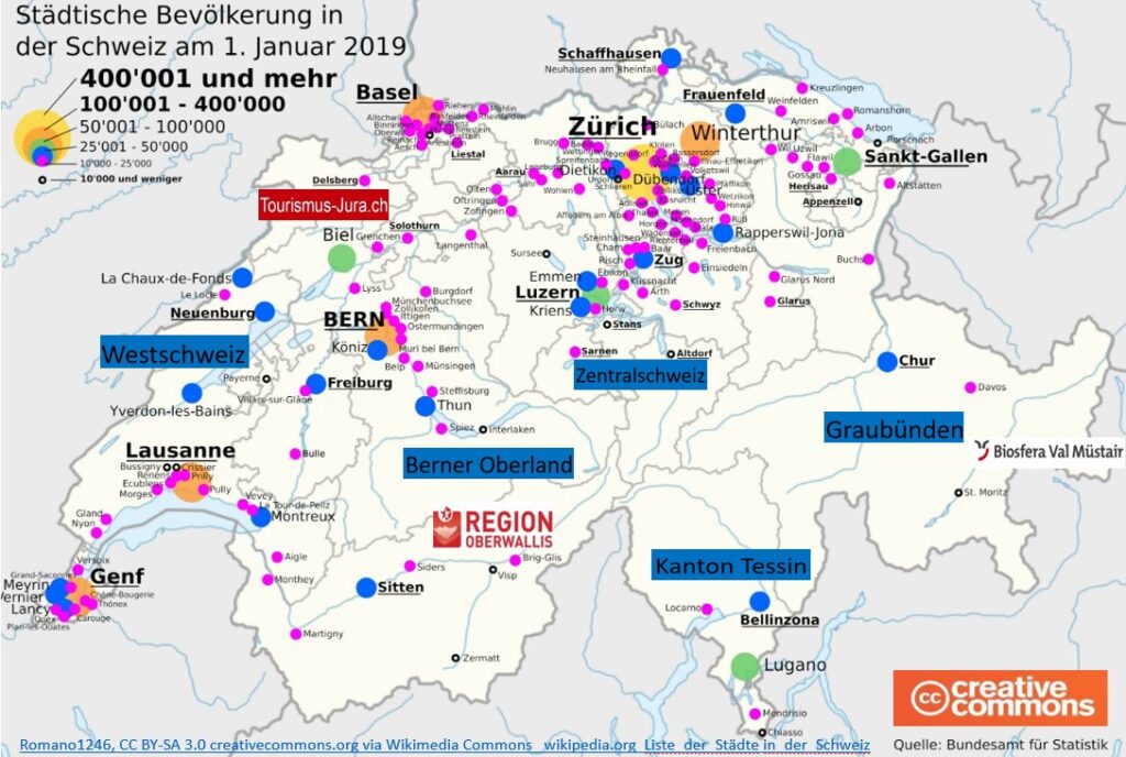 karte schweiz